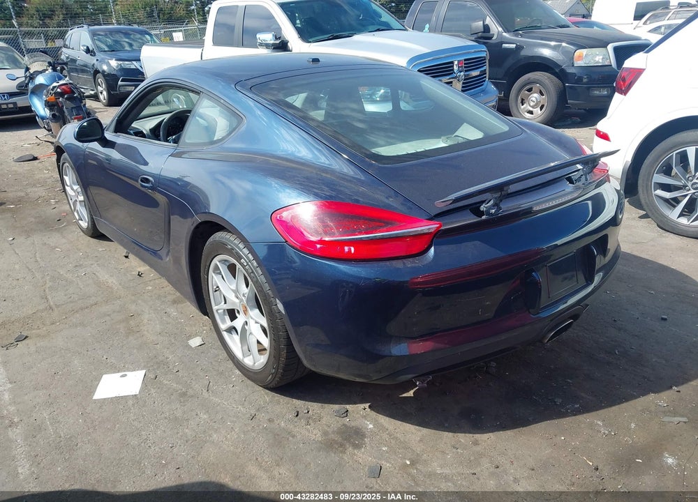 2014 PORSCHE CAYMAN VIN: WP0AA2A83EK170642