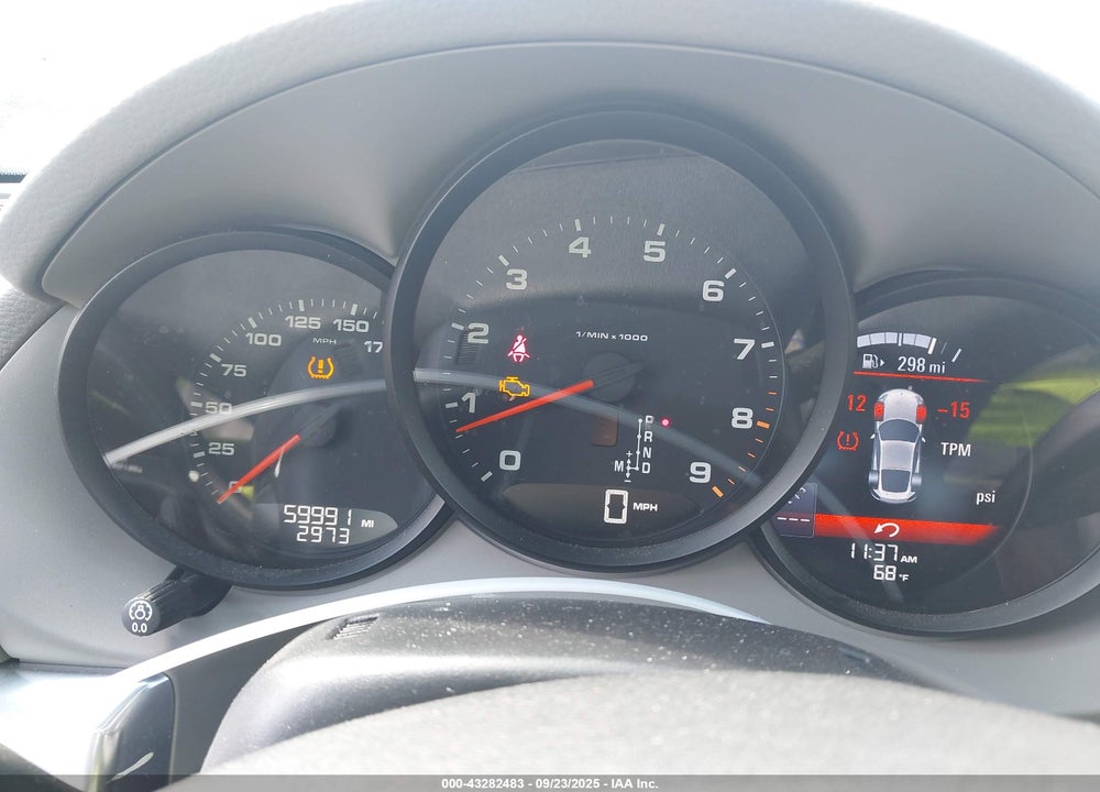 2014 PORSCHE CAYMAN VIN: WP0AA2A83EK170642