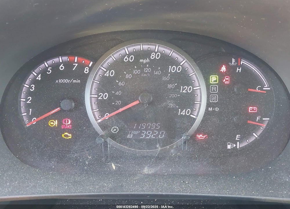2010 MAZDA 5 VIN: JM1CR2WL4A0366402