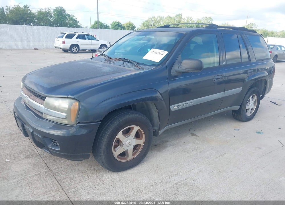 2004 CHEVROLET TRAILBLAZER LS VIN: 1GNDS13S742171165