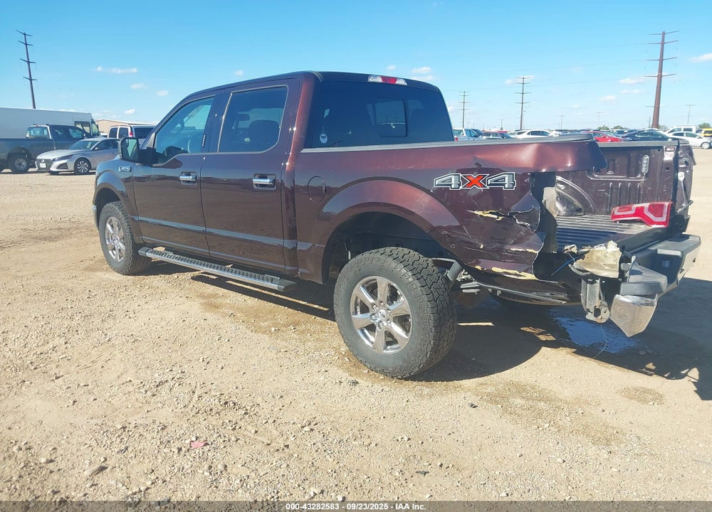 2019 FORD F-150 XLT VIN: 1FTEW1E41KKE37020