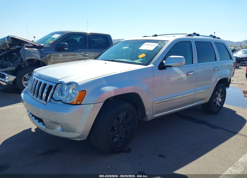2008 JEEP GRAND CHEROKEE OVERLAND VIN: 1J8HR68278C157674
