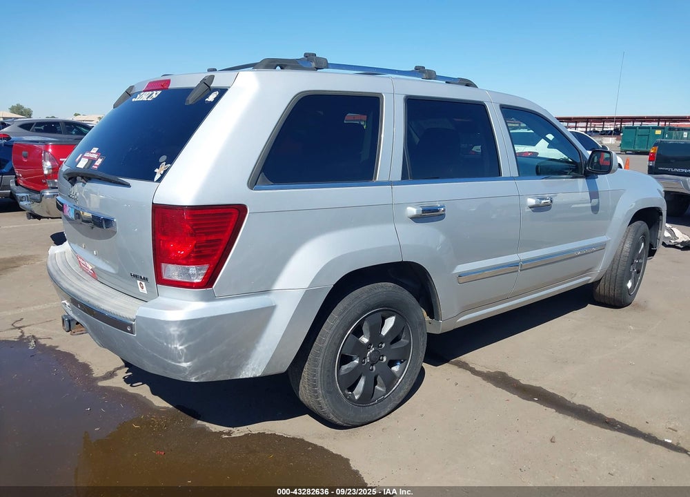 2008 JEEP GRAND CHEROKEE OVERLAND VIN: 1J8HR68278C157674