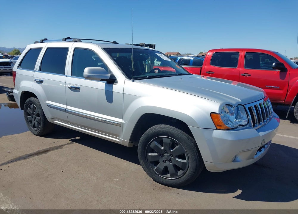 2008 JEEP GRAND CHEROKEE OVERLAND VIN: 1J8HR68278C157674