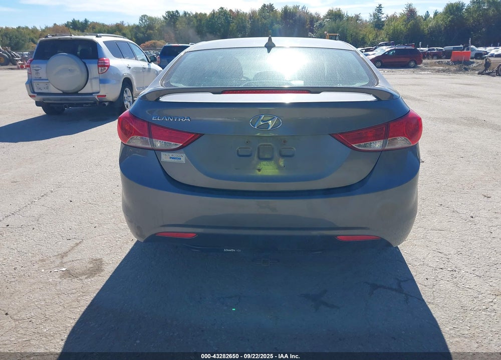 2013 HYUNDAI ELANTRA GLS VIN: 5NPDH4AE0DH273007