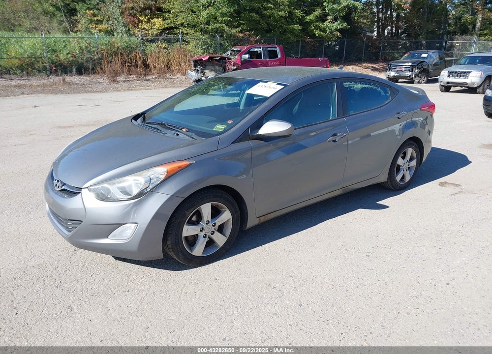2013 HYUNDAI ELANTRA GLS VIN: 5NPDH4AE0DH273007