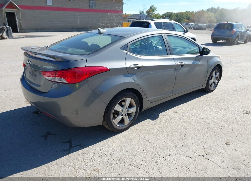 2013 HYUNDAI ELANTRA GLS VIN: 5NPDH4AE0DH273007