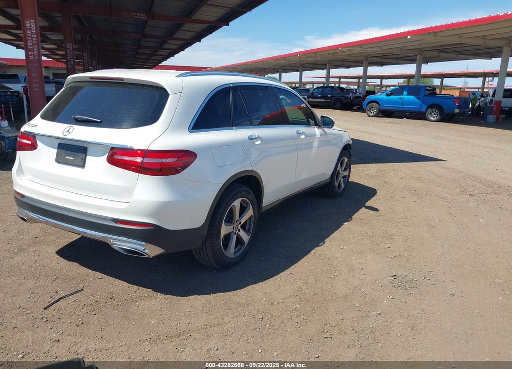 2018 MERCEDES-BENZ GLC CLASS VIN: WDC0G4JB6JV111668