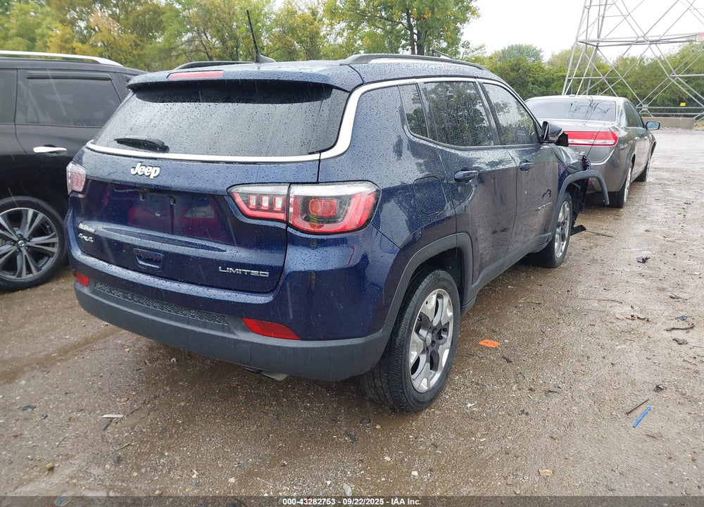 2020 JEEP COMPASS LIMITED 4X4 VIN: 3C4NJDCB7LT178471