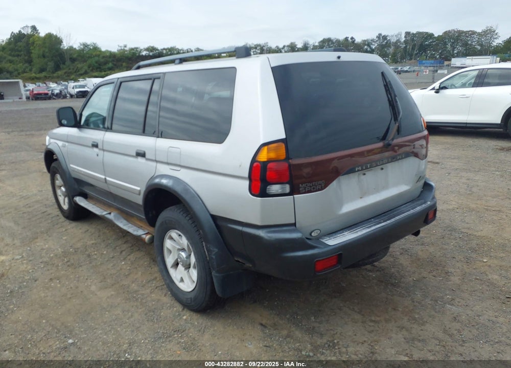 2002 MITSUBISHI MONTERO SPORT XLS VIN: JA4MT31R22J040076