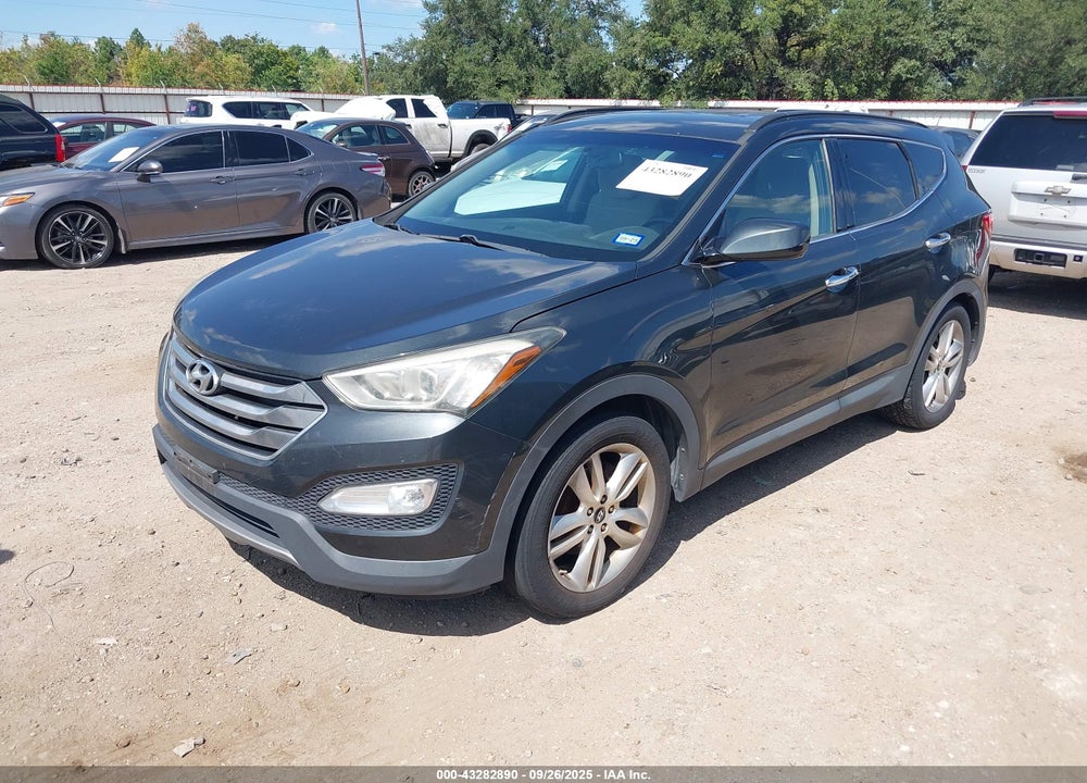 2013 HYUNDAI SANTA FE VIN: 5XYZU3LA7DG007576