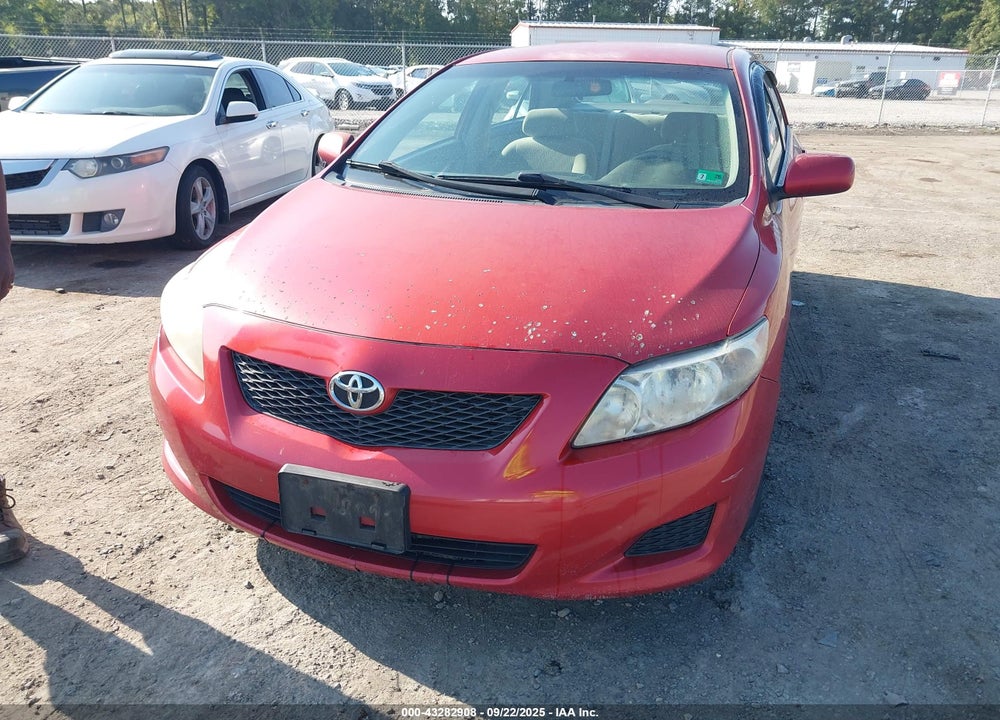 2010 TOYOTA COROLLA LE VIN: 2T1BU4EE5AC288467