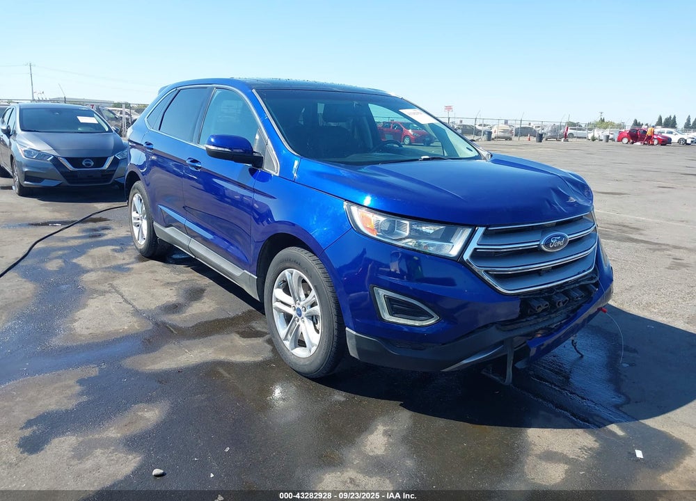 2015 FORD EDGE SEL VIN: 2FMTK3J88FBB68050