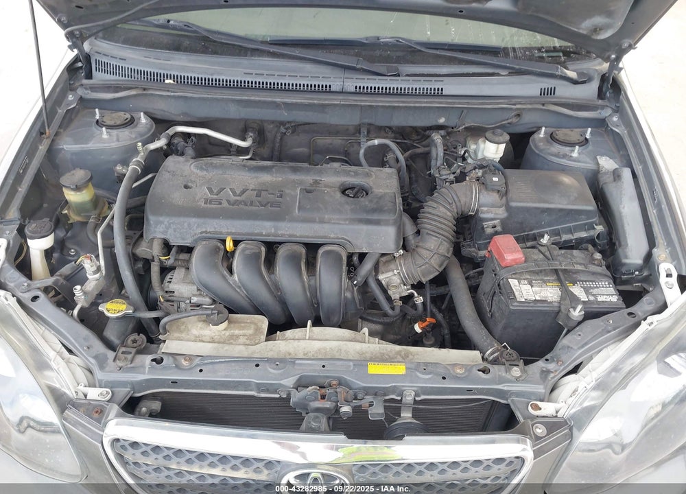 2007 TOYOTA COROLLA VIN: 2T1BR32E57C743925
