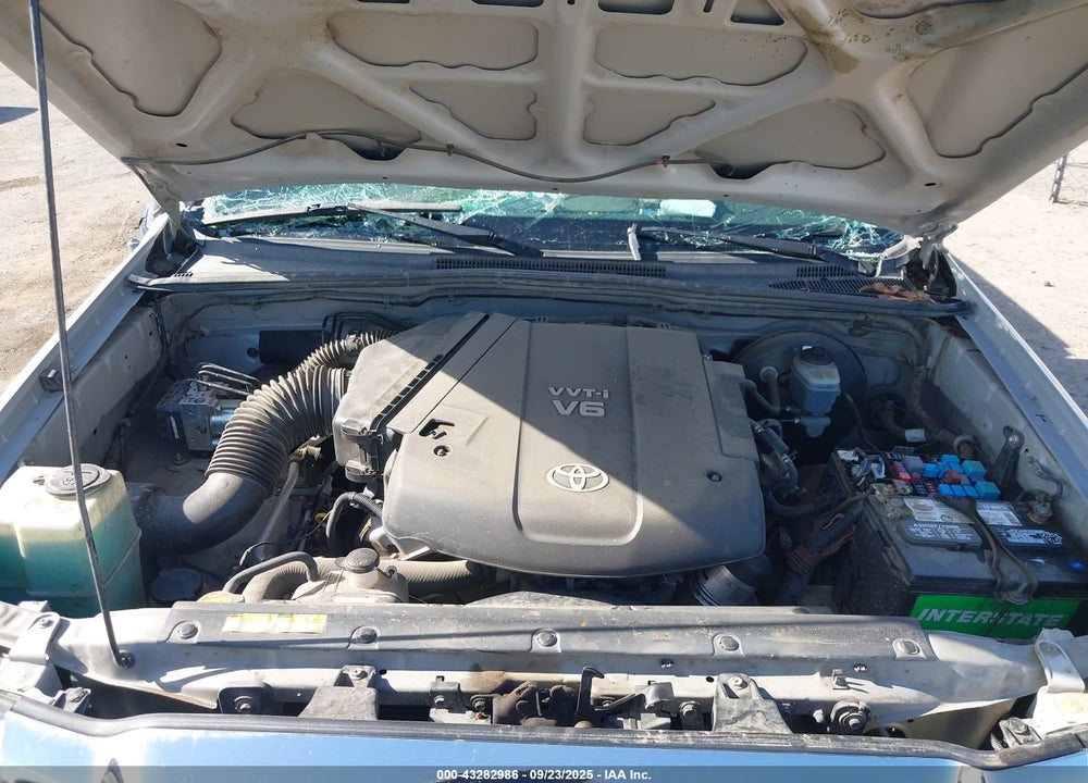 2005 TOYOTA TACOMA BASE V6 VIN: 5TEUU42N75Z127518