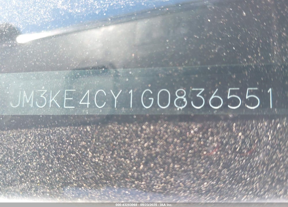 2016 MAZDA CX-5 VIN: JM3KE4CY1G0836551