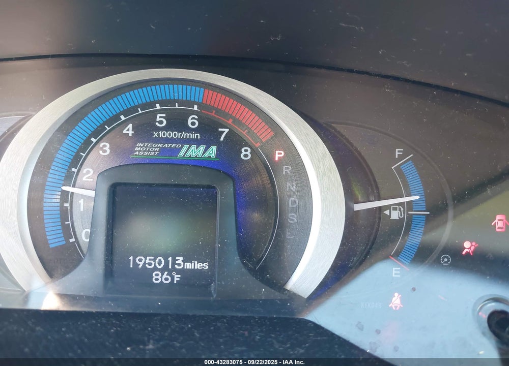 2011 HONDA INSIGHT VIN: JHMZE2H56BS004483