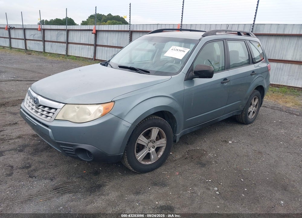2011 SUBARU FORESTER 2.5X VIN: JF2SHABC8BH738438