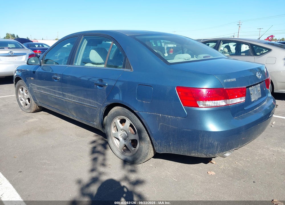 2006 HYUNDAI SONATA GLS V6/LX V6 VIN: 5NPEU46F96H103152