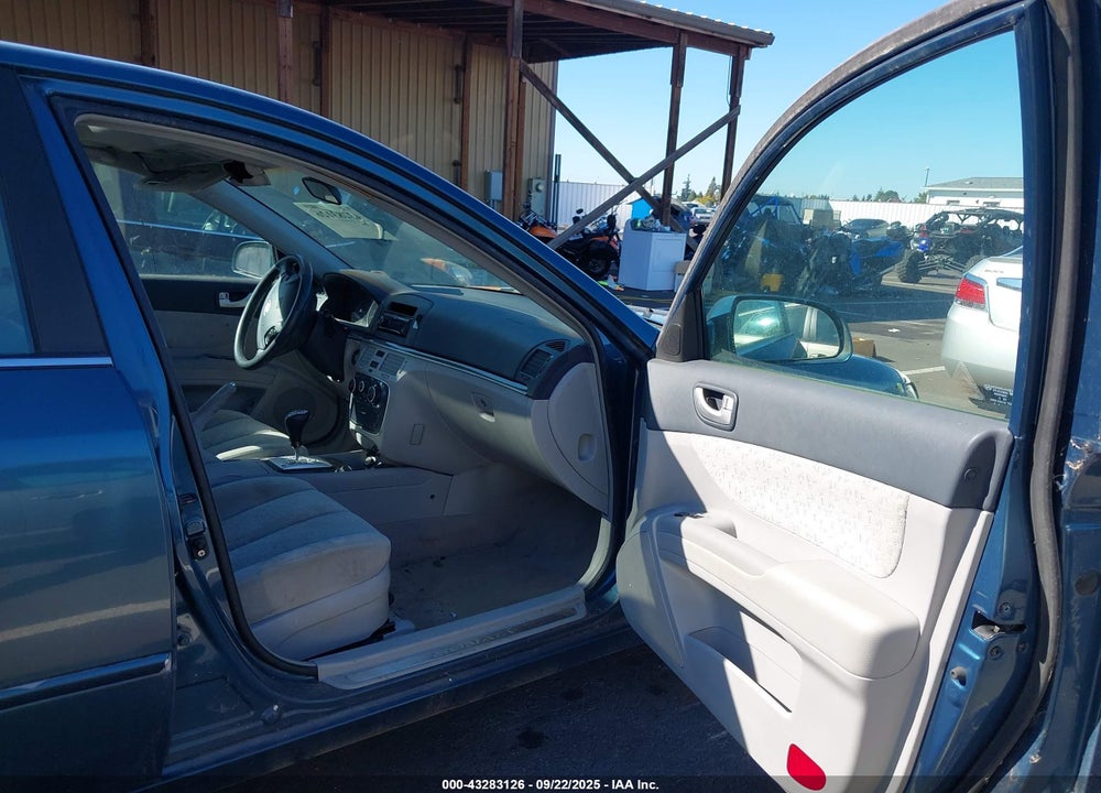 2006 HYUNDAI SONATA GLS V6/LX V6 VIN: 5NPEU46F96H103152
