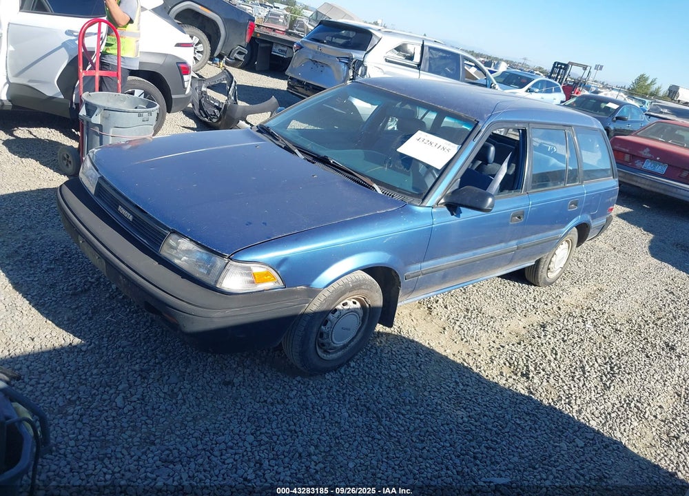 1988 TOYOTA COROLLA DLX VIN: JT2AE92WXJ3078807