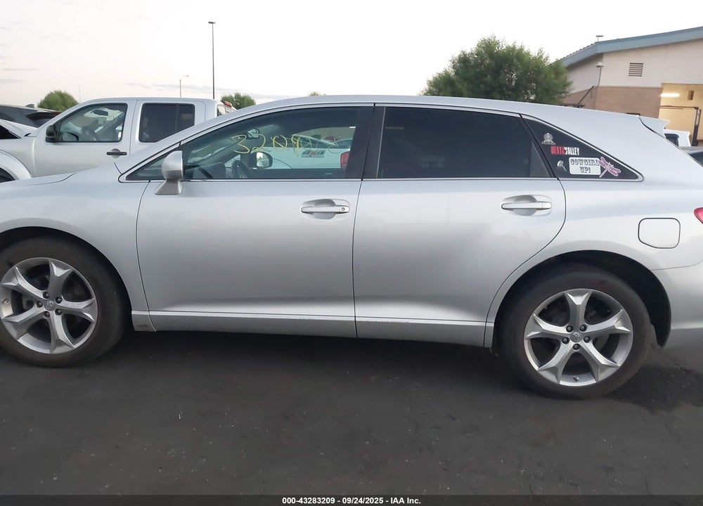 2012 TOYOTA VENZA LE V6 VIN: 4T3ZK3BB0CU049118