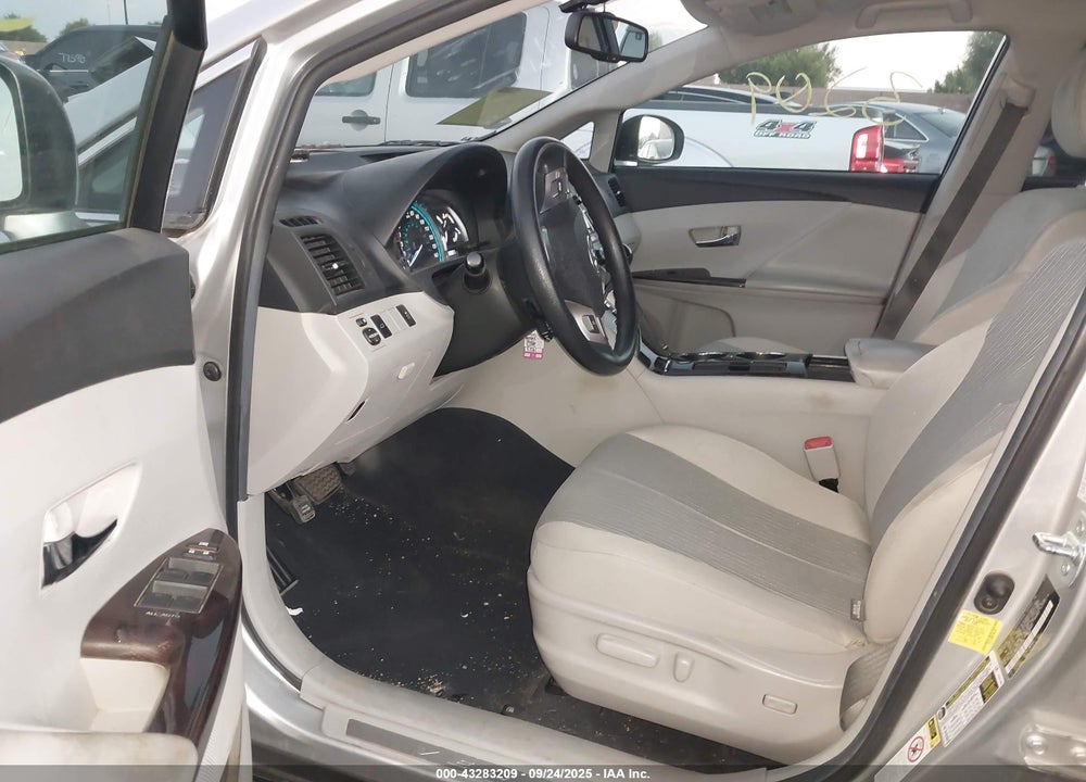 2012 TOYOTA VENZA LE V6 VIN: 4T3ZK3BB0CU049118