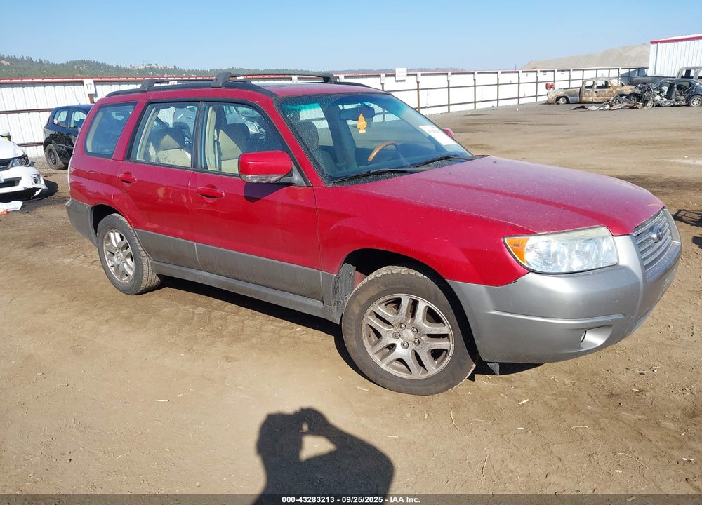 2006 SUBARU FORESTER 2.5X L.L. BEAN EDITION VIN: JF1SG67606H746448
