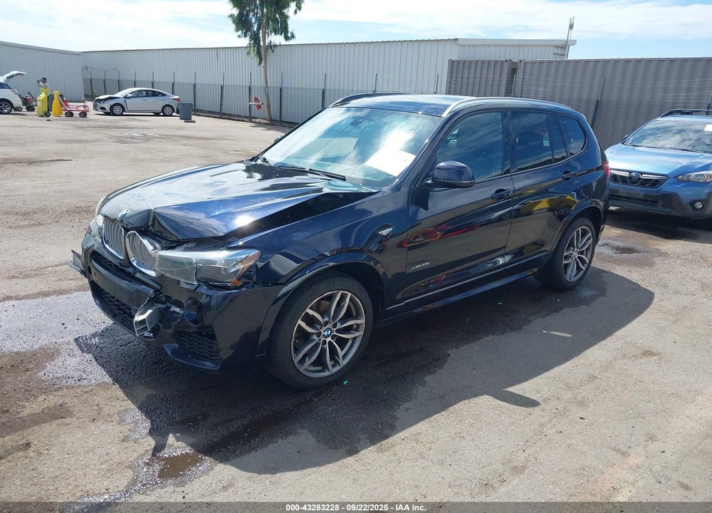 2016 BMW X3 XDRIVE35I VIN: 5UXWX7C56G0S16658
