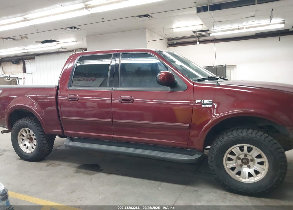 2003 FORD F-150 LARIAT/XLT VIN: 1FTRW08L83KC09385