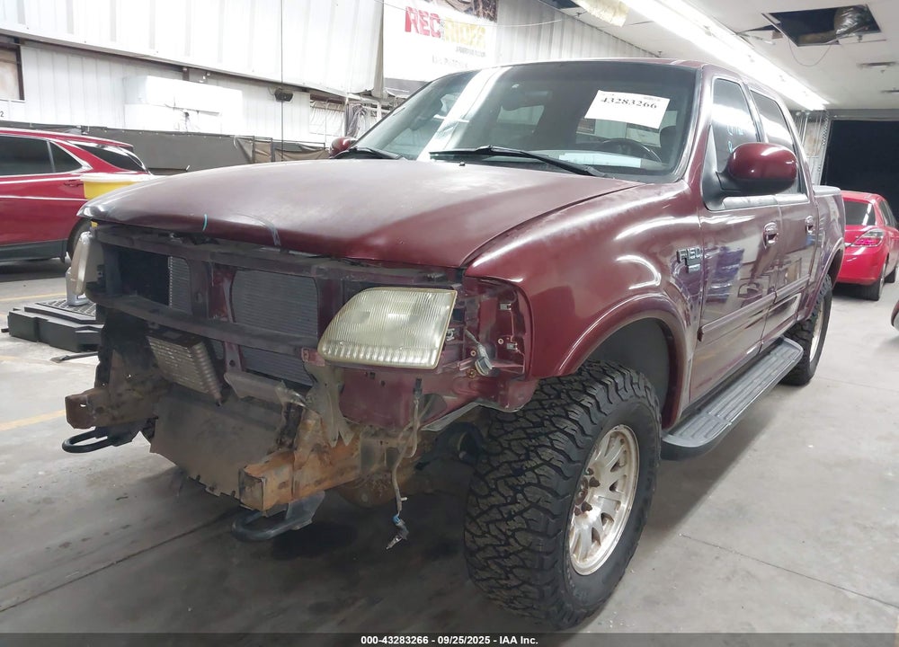 2003 FORD F-150 LARIAT/XLT VIN: 1FTRW08L83KC09385