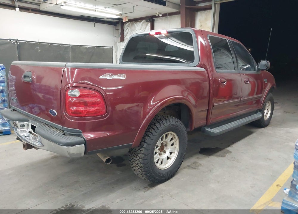2003 FORD F-150 LARIAT/XLT VIN: 1FTRW08L83KC09385