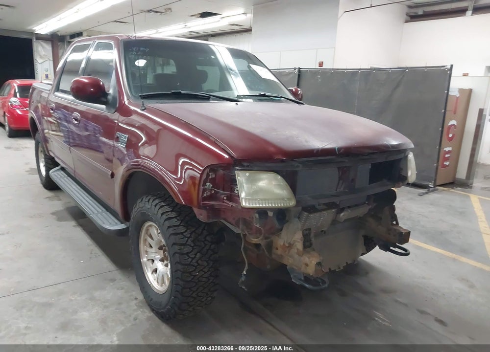 2003 FORD F-150 LARIAT/XLT VIN: 1FTRW08L83KC09385