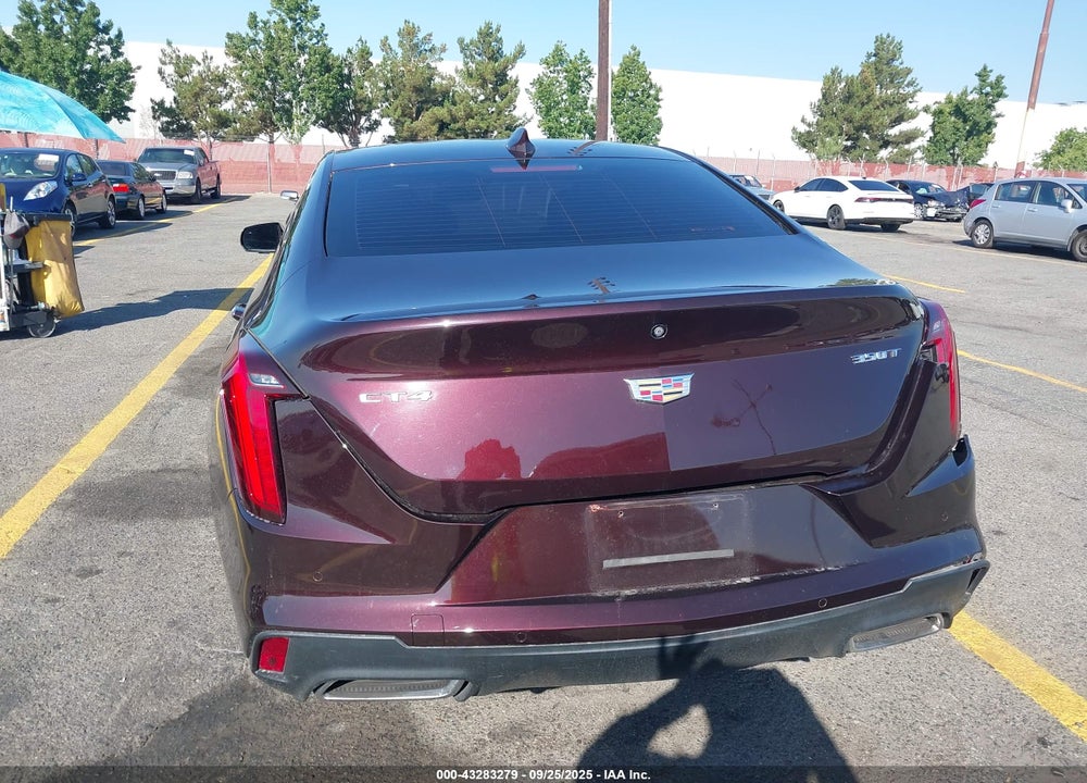 2022 CADILLAC CT4 PREMIUM LUXURY VIN: 1G6DB5RKXN0111503