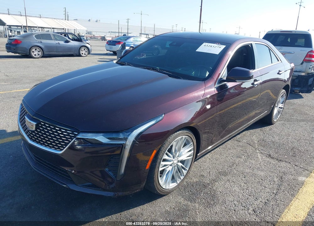 2022 CADILLAC CT4 PREMIUM LUXURY VIN: 1G6DB5RKXN0111503