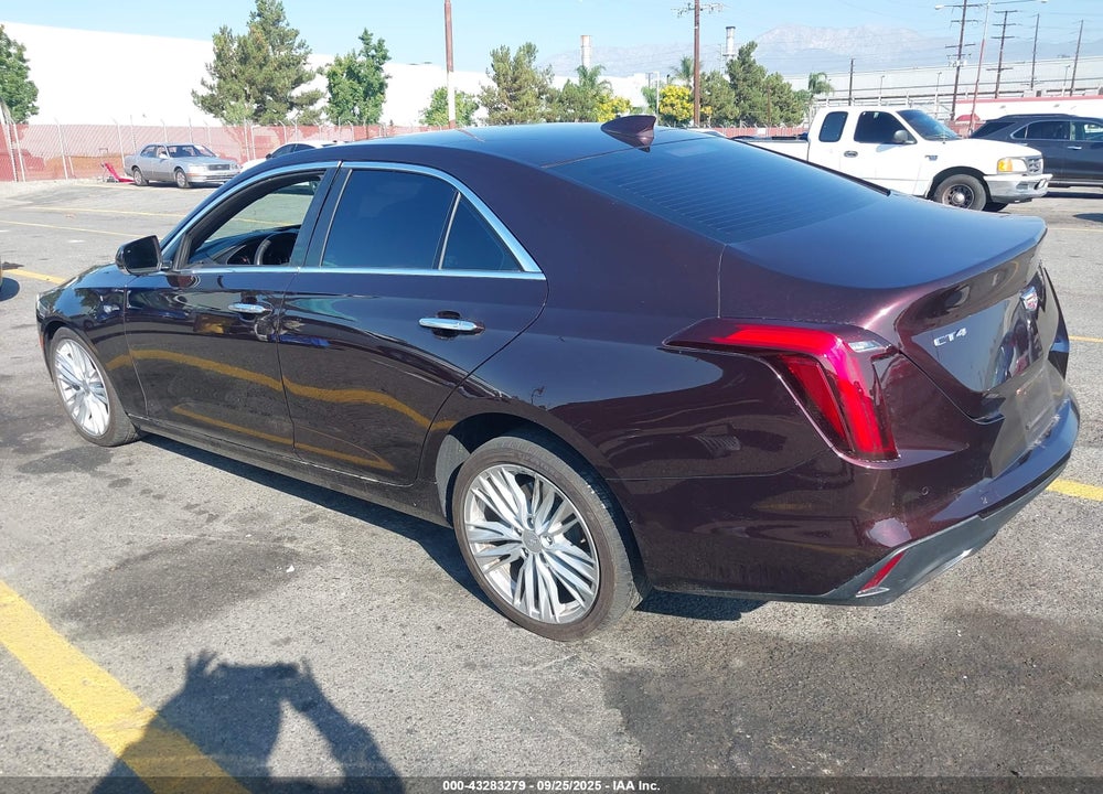 2022 CADILLAC CT4 PREMIUM LUXURY VIN: 1G6DB5RKXN0111503