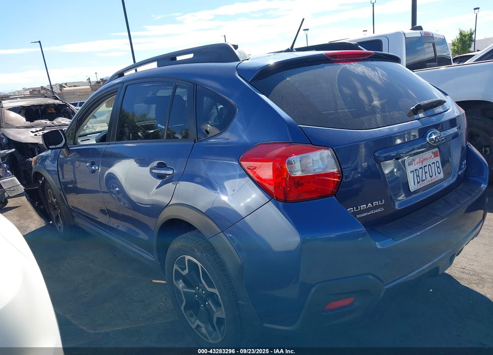 2013 SUBARU XV CROSSTREK 2.0I LIMITED VIN: JF2GPAGC6D2890323