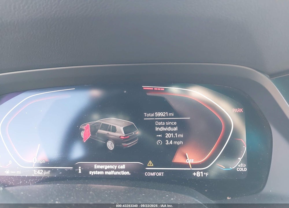 2019 BMW X7 VIN: 5UXCW2C59KL080865