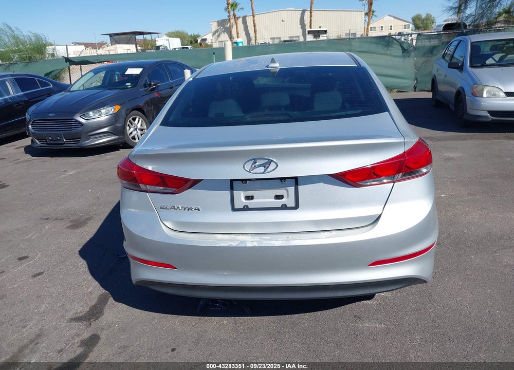 2018 HYUNDAI ELANTRA VIN: 5NPD84LF6JH284532