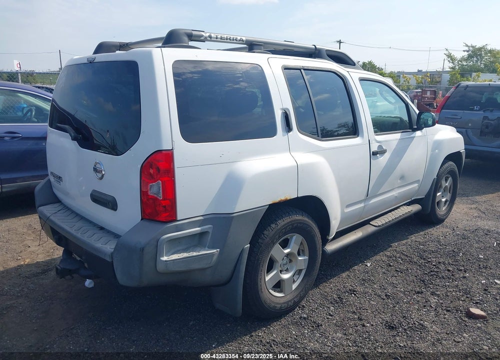 2008 NISSAN XTERRA S VIN: 5N1AN08W18C536749