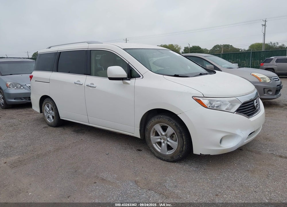 2014 NISSAN QUEST SV VIN: JN8AE2KP4E9102579