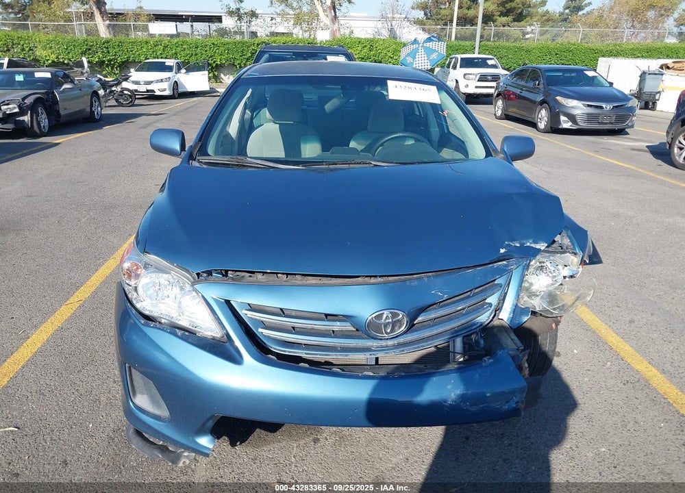 2013 TOYOTA COROLLA VIN: 5YFBU4EE4DP215370