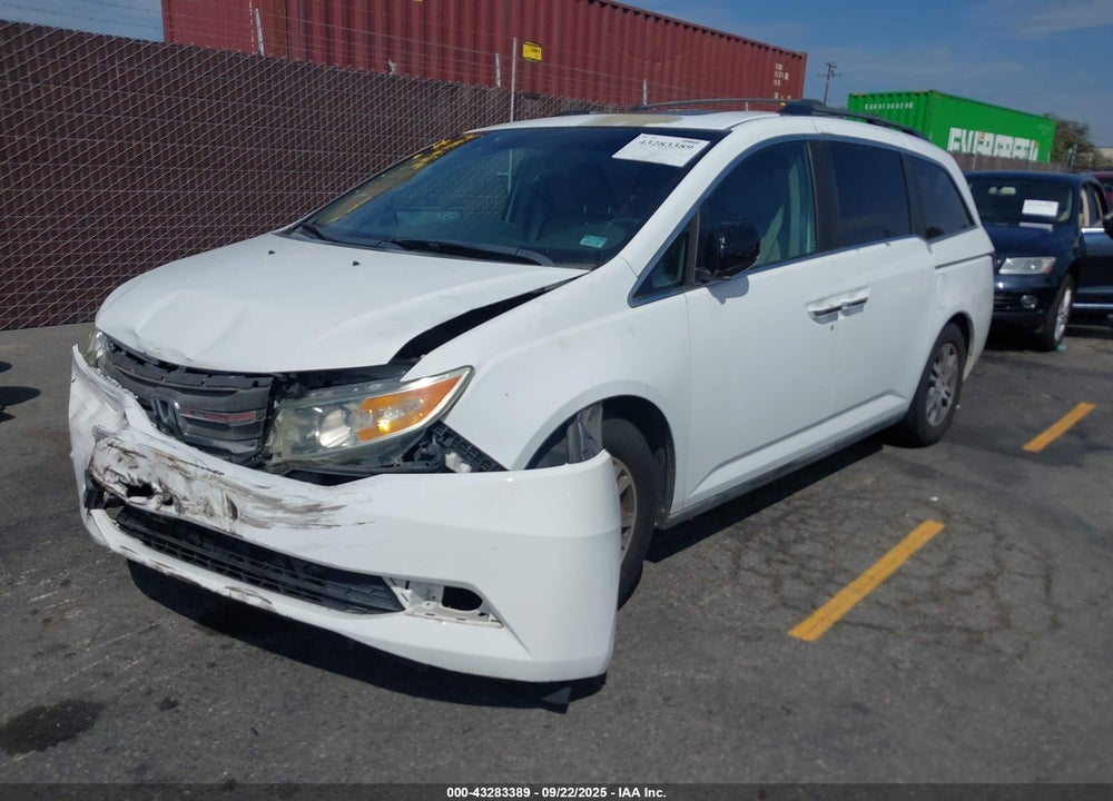 2011 HONDA ODYSSEY EX-L VIN: 5FNRL5H64BB012063