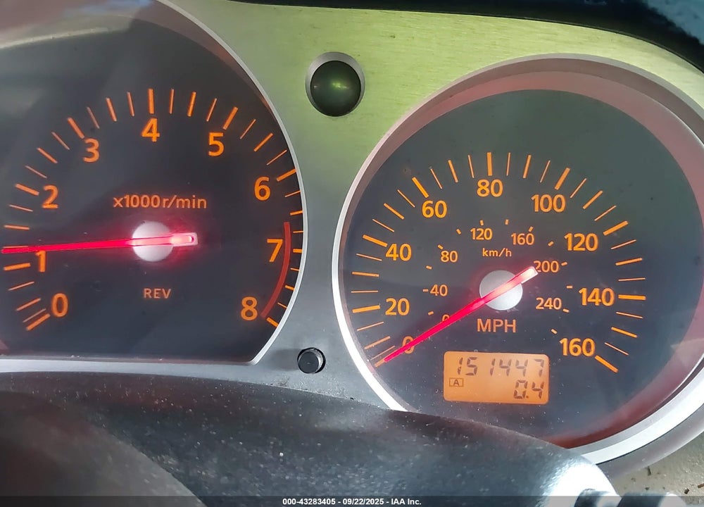 2003 NISSAN 350Z TOURING VIN: JN1AZ34E43T006827