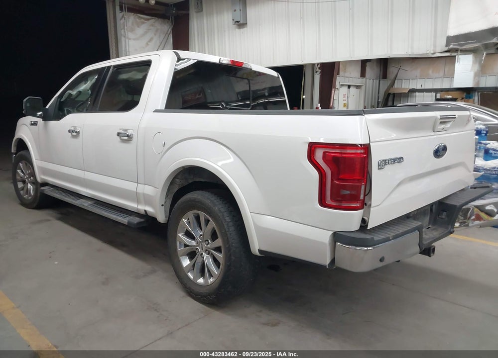 2017 FORD F-150 LARIAT VIN: 1FTEW1EF5HKC99573