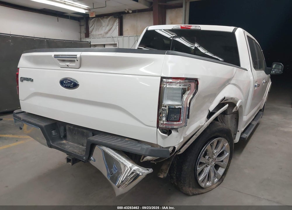2017 FORD F-150 LARIAT VIN: 1FTEW1EF5HKC99573