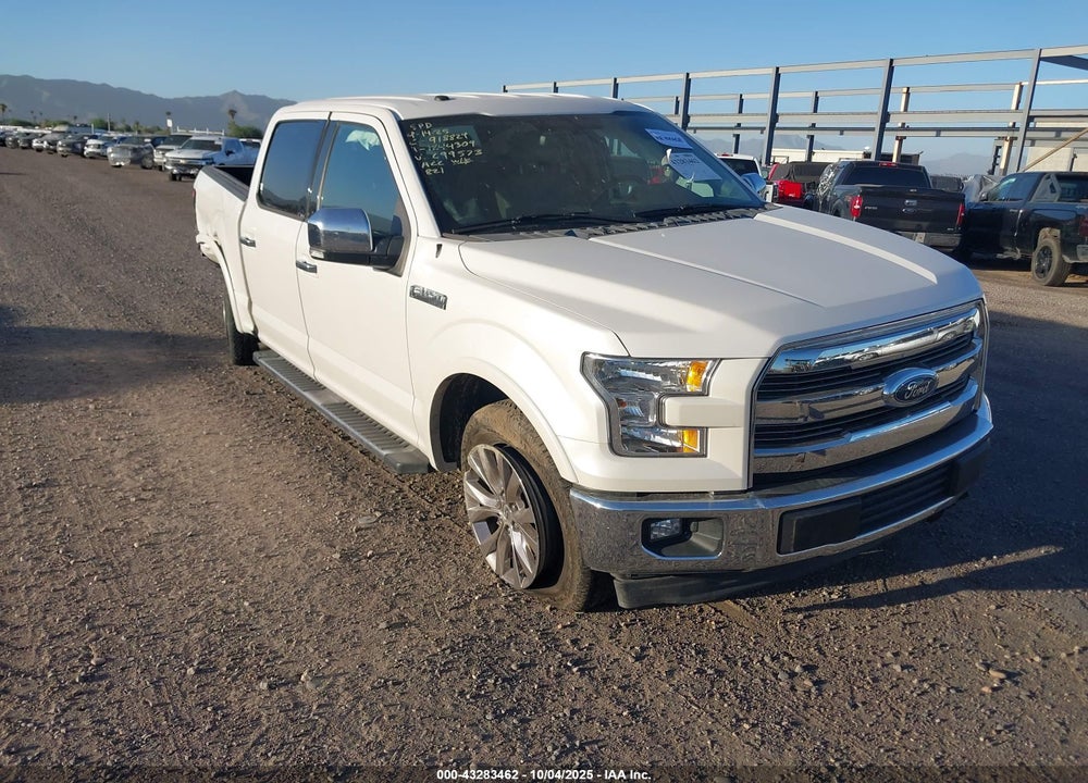 2017 FORD F-150 LARIAT VIN: 1FTEW1EF5HKC99573