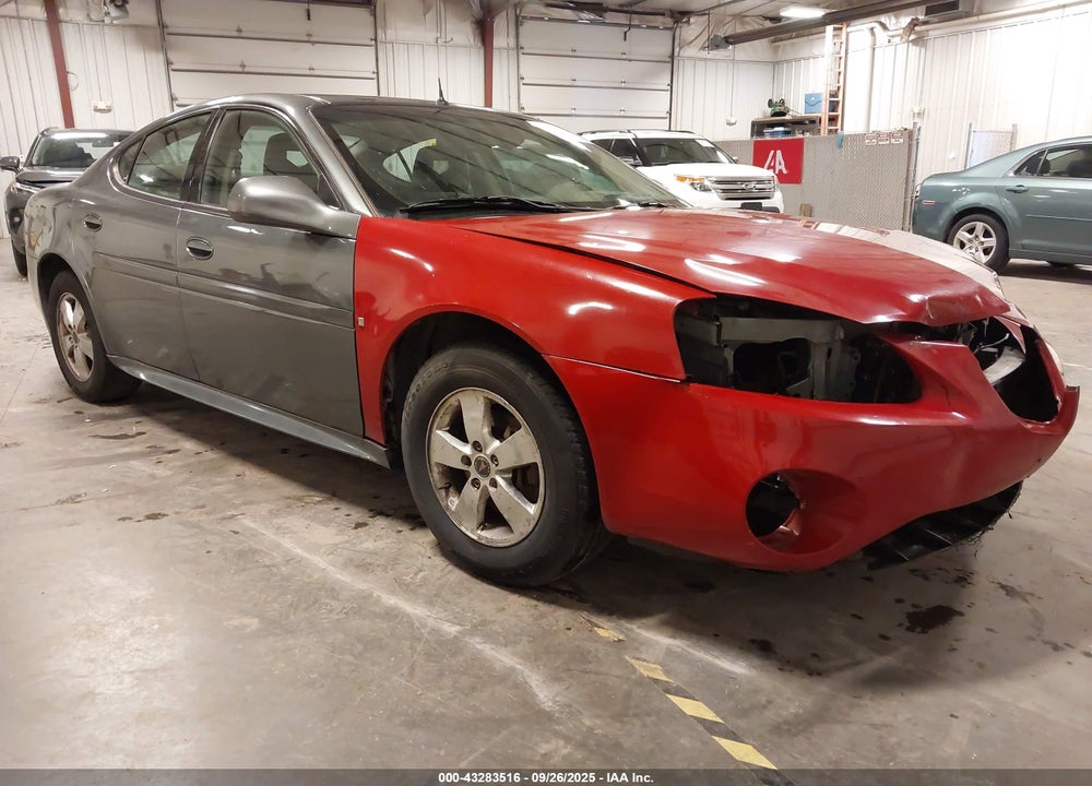 2005 PONTIAC GRAND PRIX GT VIN: 2G2WS522051209206