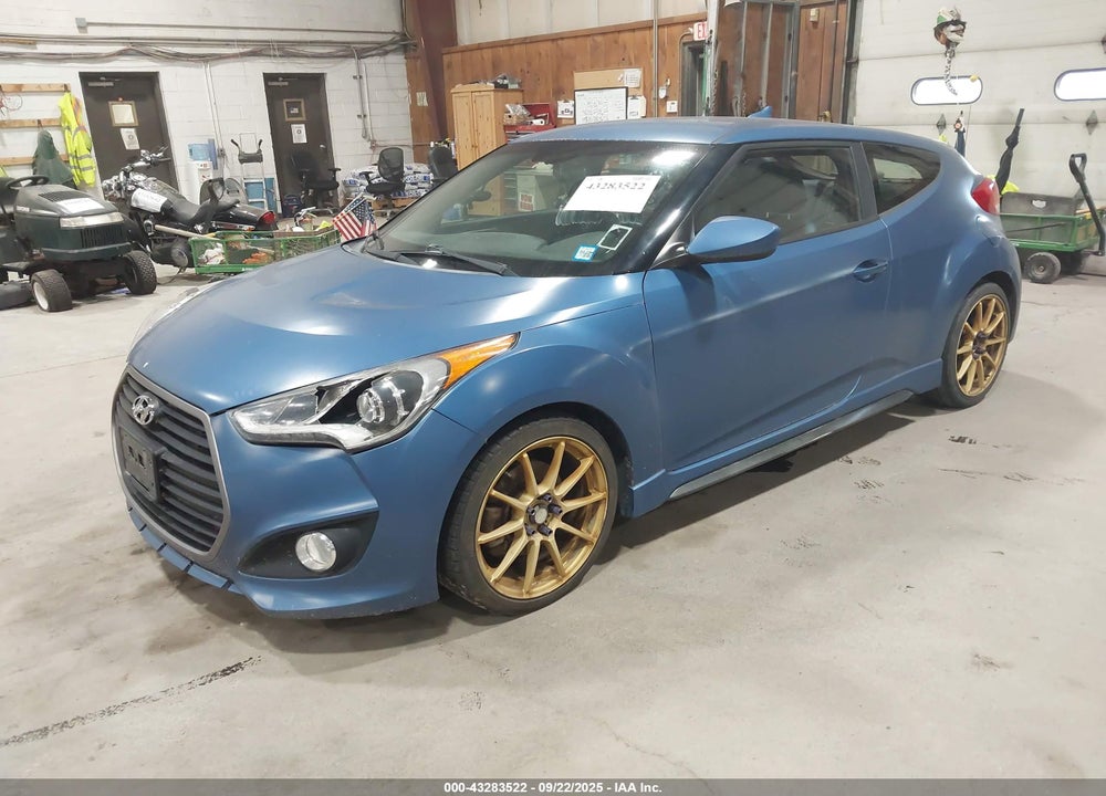 2016 HYUNDAI VELOSTER TURBO RALLY EDITION VIN: KMHTC6AE9GU261241