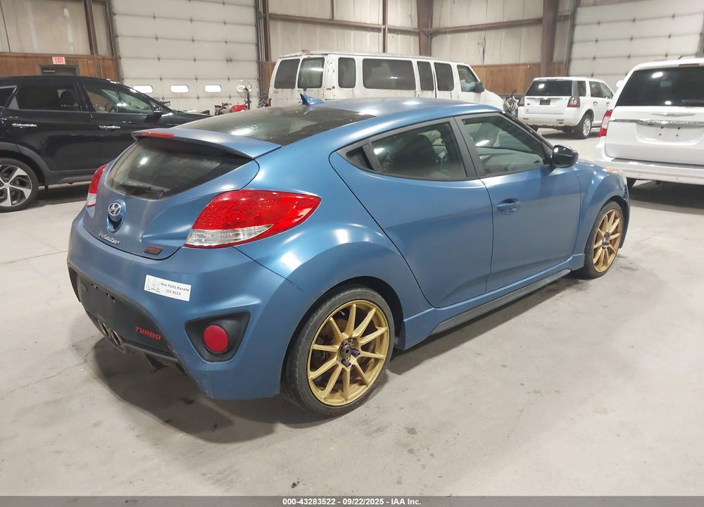 2016 HYUNDAI VELOSTER TURBO RALLY EDITION VIN: KMHTC6AE9GU261241